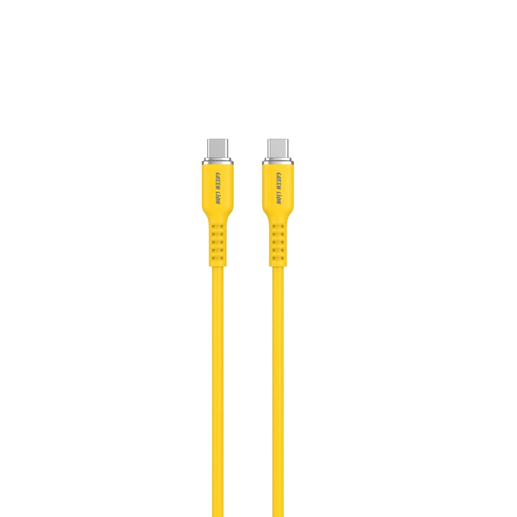 Green Lion USB-C to USB-C Silicone Cable Green Lion USB-C to USB-C Silicone Cable